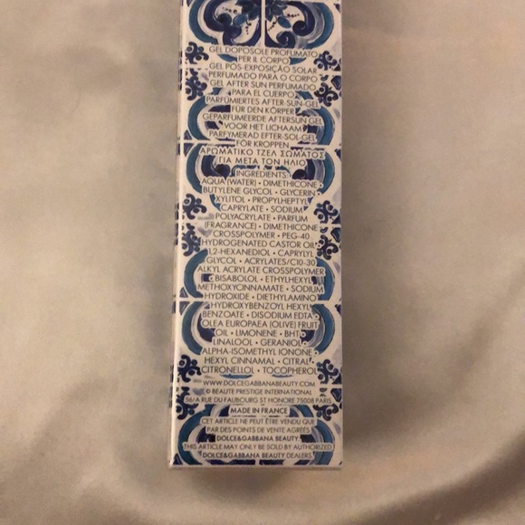 Dolce & Gabbana Light Blue Summer Gel Pour Homme After Sun Fragrance Gel NIB - Picture 5 of 12